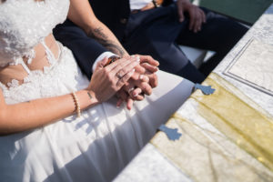 Hand halten Hochzeit